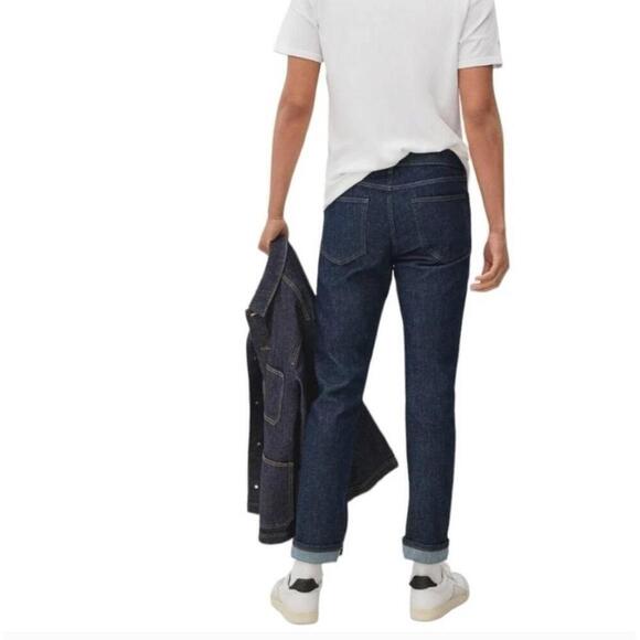 Everlane Mens The Slim 4-Way Stretch Organic Jean Deep Indigo Size 31X28